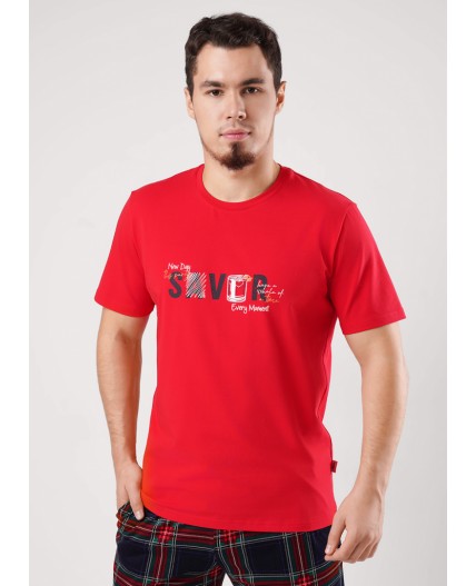 CLE MF450630 Футболка муж., красный
