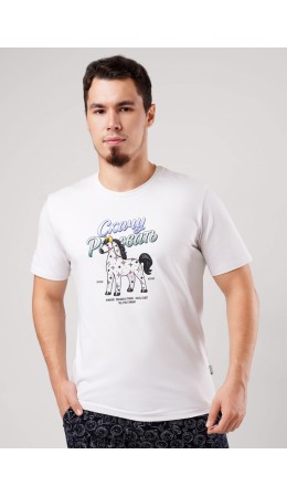 CLE MF450630 Футболка муж., св.серый