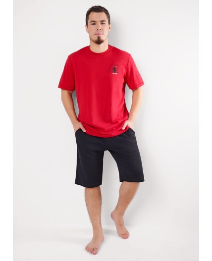 CLE MHP451022/1 Набор одежды муж., т.красный/антрацит