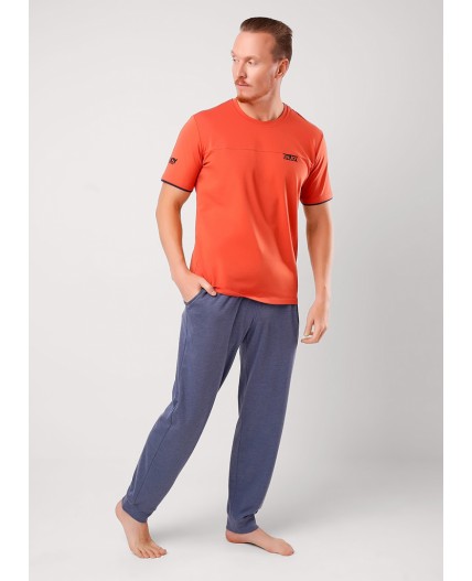 CLE MHP451212/2 Набор одежды муж., т.оранжевый/т.синий