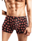 CLE MSH451821 Трусы муж., чёрный/красный