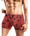 CLE MSH451831 Трусы муж., красный/чёрный