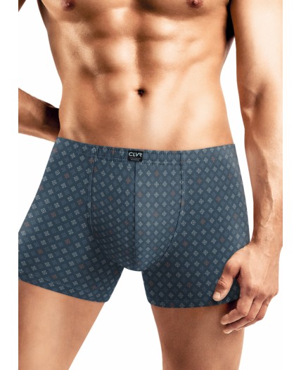 CLE MSH451921 Трусы муж., оранжевый/т.бирюзовый