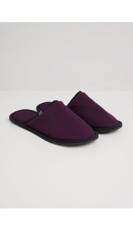 CLE SM451321 Пантолеты муж. домаш., т.бордовый