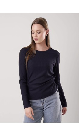 CLE Джемпер жен. 156878шв, т.синий