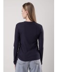 CLE Джемпер жен. 156878шв, т.синий