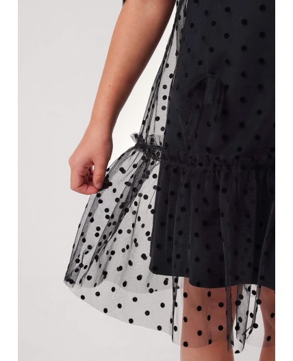 CLE Платье дев. 757248/26кд, чёрный