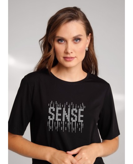 CLE Футболка жен. 156702/193иэ_п, чёрный