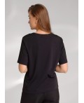 CLE Футболка жен. 156702/193иэ_п, чёрный