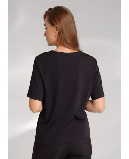 CLE Футболка жен. 156702/193иэ_п, чёрный