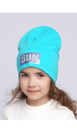 CLE Шапка дет. 536189р, бирюзовый
