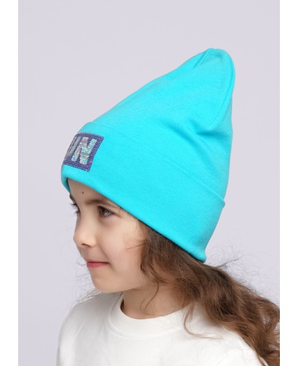 CLE Шапка дет. 536189р, бирюзовый