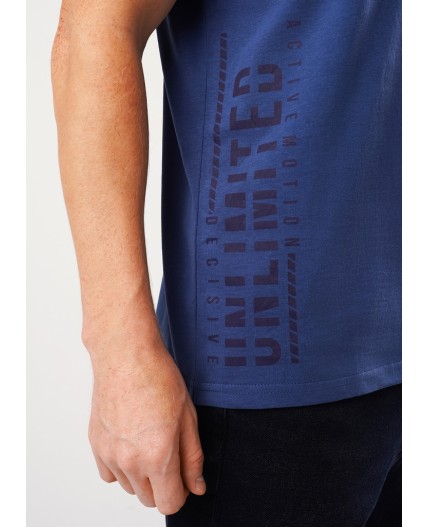 ЭЙС фуфайка муж600311/44ккп ко, джинсовый