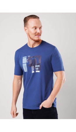 ЭЙС фуфайка муж600311/45ккп ко, джинсовый