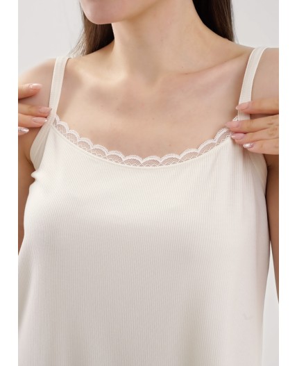 CLE LSET30-025 Пижама жен. База кашкорсе, молочный