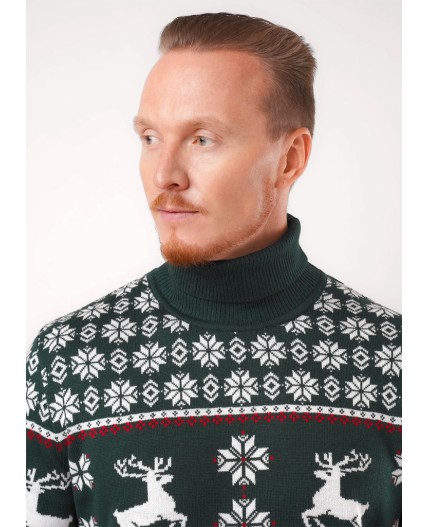 CLE MGW451410 Джемпер муж., хаки/молочный