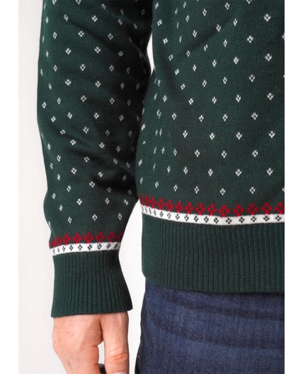 CLE MGW451410 Джемпер муж., хаки/молочный