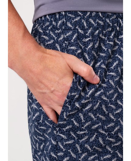 CLE MHH451111 Шорты муж., т.синий/св.бежевый