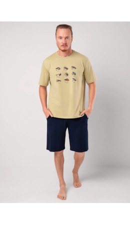 CLE MHP451132/1 Набор одежды муж., св.оливковый/т.синий