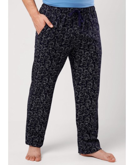 CLE MTR450611 Брюки муж., т.синий/серый