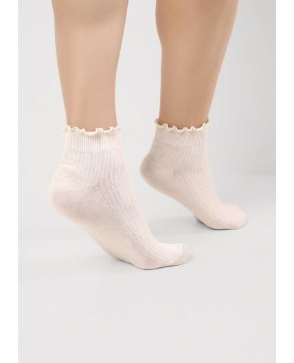 CLE Носки жен.Д2421, меланж бежевый