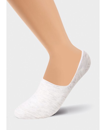 CLE Подследники жен.P200 х/б, меланж св.бежевый