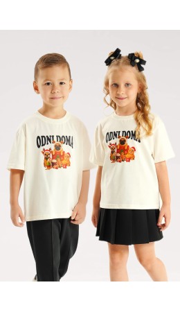 CLE Футболка дет. 757237/28кд_п, молочный