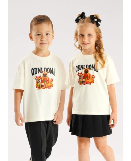 CLE Футболка дет. 757237/28кд_п, молочный