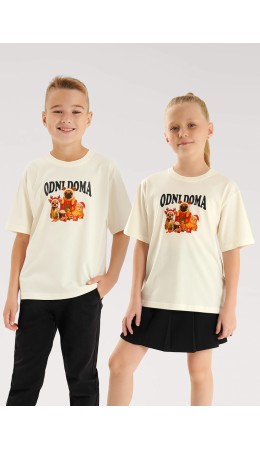 CLE Футболка дет. 757238/28кд_п, молочный