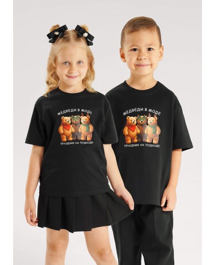 CLE Футболка дет. 757238/28кд_п, чёрный