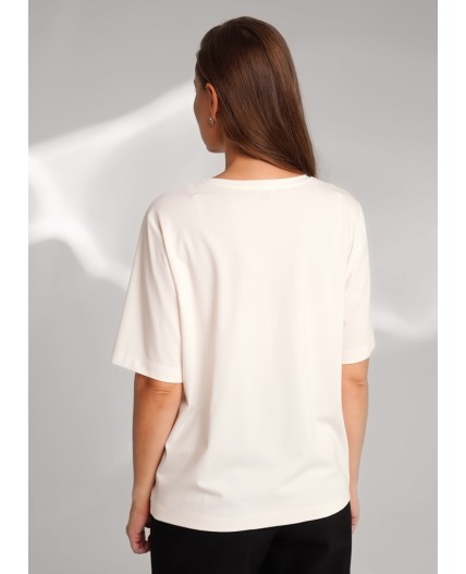 CLE Футболка жен. 156702/193иэ_п, молочный