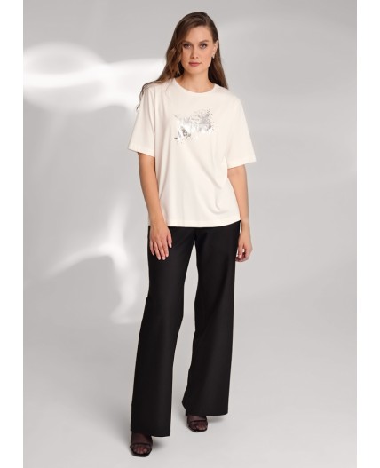 CLE Футболка жен. 156702/193иэ_п, молочный