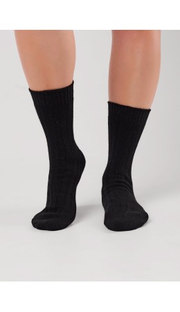 ЭЙС Носки муж.А66Ш акрил зима, чёрный