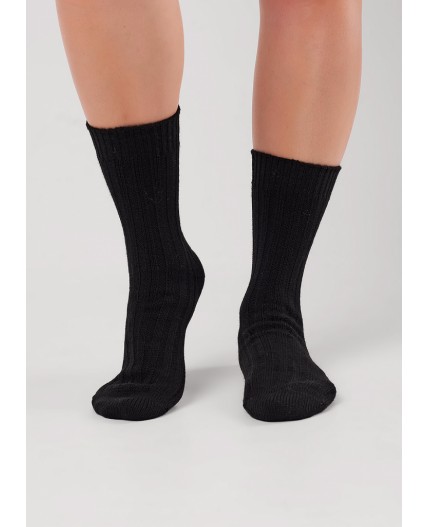 ЭЙС Носки муж.А66Ш акрил зима, чёрный