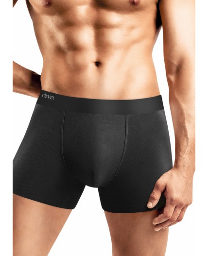 CLE MSH601143 Трусы муж. бесшов. спорт., чёрный