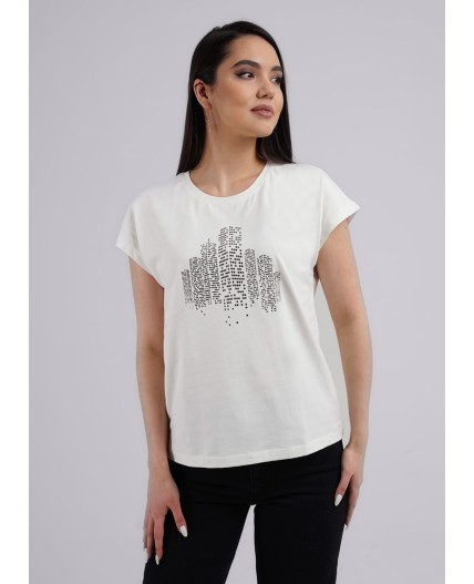 CLE Джемпер жен. 246069г_п, молочный