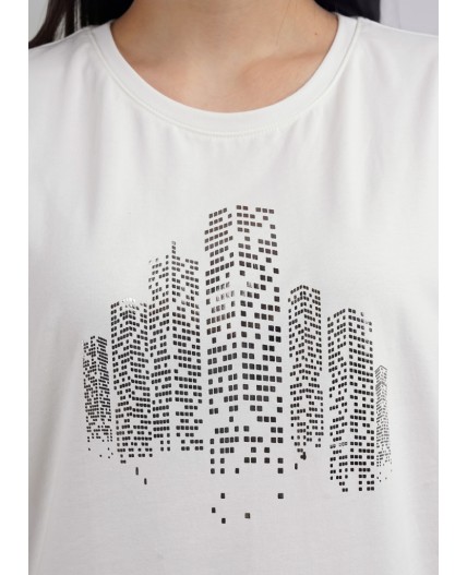 CLE Джемпер жен. 246069г_п, молочный