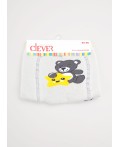 CLE Колготки дет.КД203 68-86 ясли плюш, св.серый