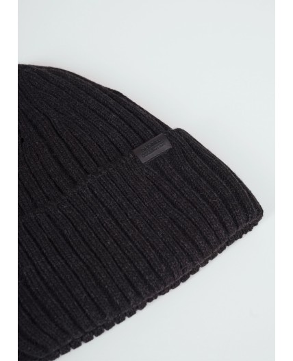 CLE Шапка 454420ак флис, меланж т.серый