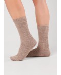 ЭЙС Носки жен.Д176Ш акрил зима, т.бежевый