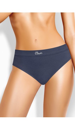 CLE BR1147 Трусы жен. Ирбис, т.синий