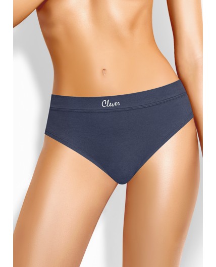 CLE BR1147 Трусы жен. Ирбис, т.синий