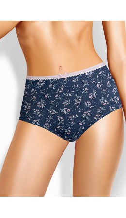 CLE M1078/1 Трусы жен. Мелисса, синий/св.розовый