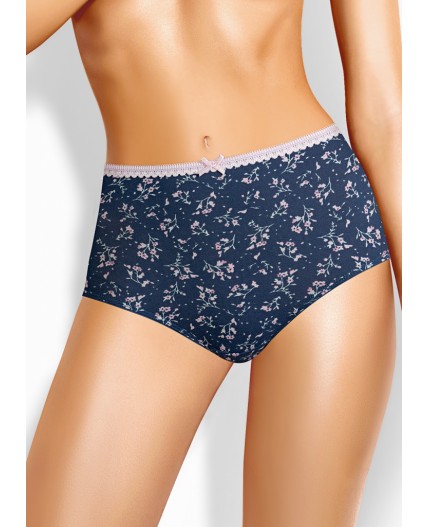 CLE M1078/1 Трусы жен. Мелисса, синий/св.розовый