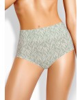 CLE M1100 Трусы жен. Бали, св.зелёный/молочный