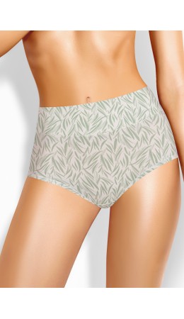CLE M1100/1 Трусы жен. Бали, молочный/св.зелёный