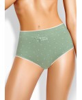 CLE M1125/2 Трусы жен. Поэма, зелёный/молочный