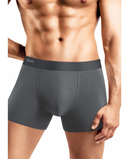 CLE MSH601403 Трусы муж. бесшов., т.серый