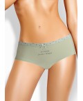 CLE SH1077 Трусы жен. Ириска, св.зелёный/молочный