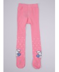 CLE Колготки дет.КД199 68-86 ясли хл+эл, розовый